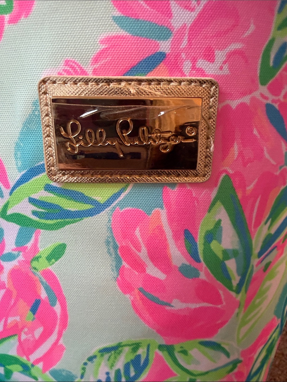 NWOT Lilly Pulitzer Insulated Soft Beach Cooler Totally Blossom - Picture 11 of 11